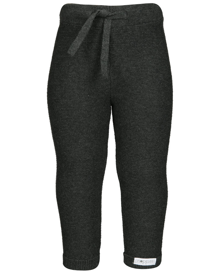 Strick-Hose REG KNIT in dunkelgrau