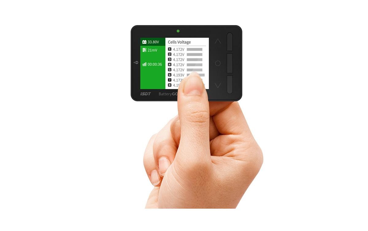Akkutester BG-8S Smart Battery CheckerLiPo Akkutester mit USB Ladefunktion für Mobilgeräte
