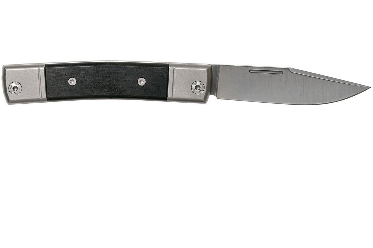 LionSteel BestMan BM1 EB Ebony slipjoint zakmes