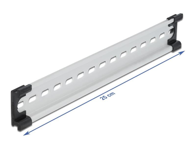 Delock Hutschiene/DIN Rail 35 x 7.5 mm, 25 cm aus Aluminium Delock Hutschiene 35 x 7,5 mm (25 cm) Aluminium