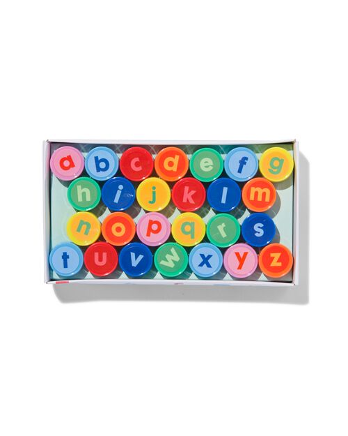 26 tampons alphabet