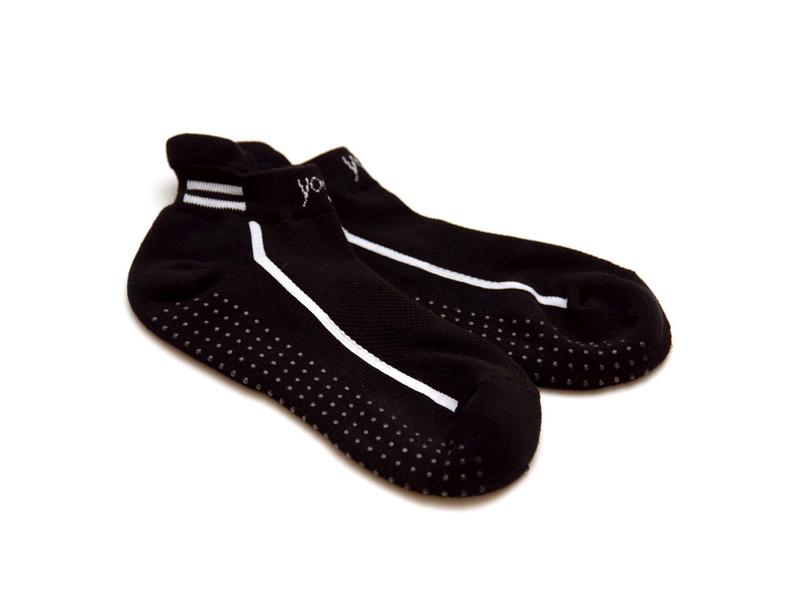 SISSEL Yoga Socks Schwarz L/XL 1 Paar Yoga Socken