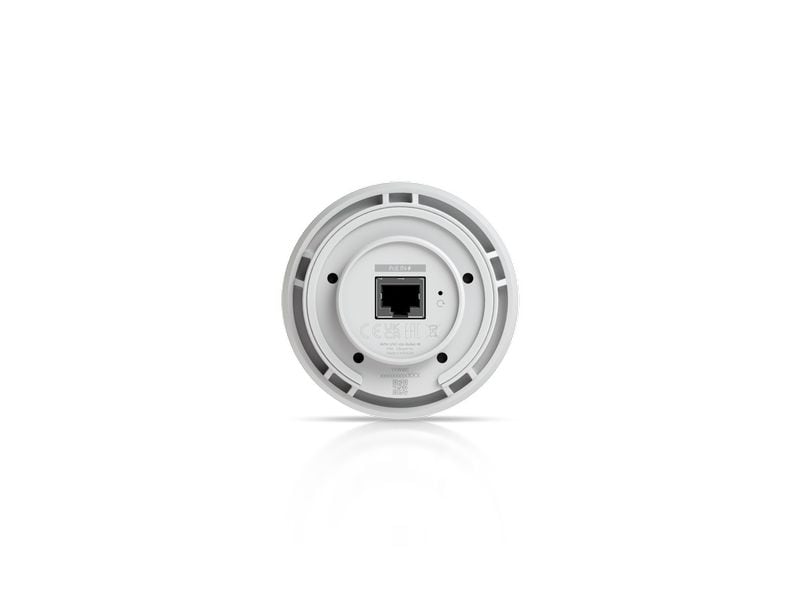 Ubiquiti Netzwerkkamera G6 Bullet Weiss Wetterfeste 4K PoE-Kamera mit KI-Analyse, IR-Nachtsicht und Fahrzeug-/Personenerkennung