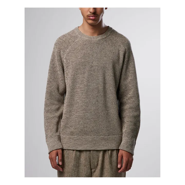 NN. 07 Pull Jacobo 6470 | Beige chiné