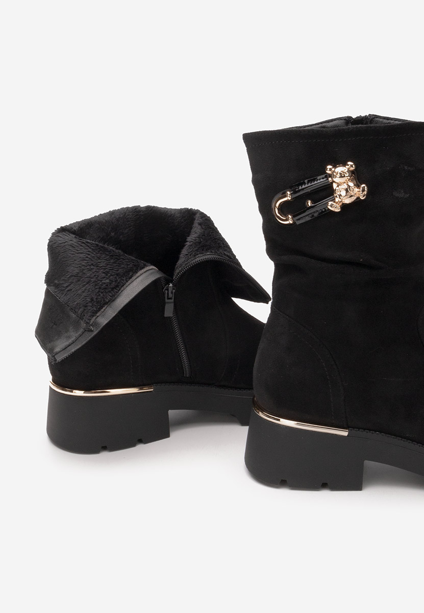 Bottines hautes femme noires Tonise