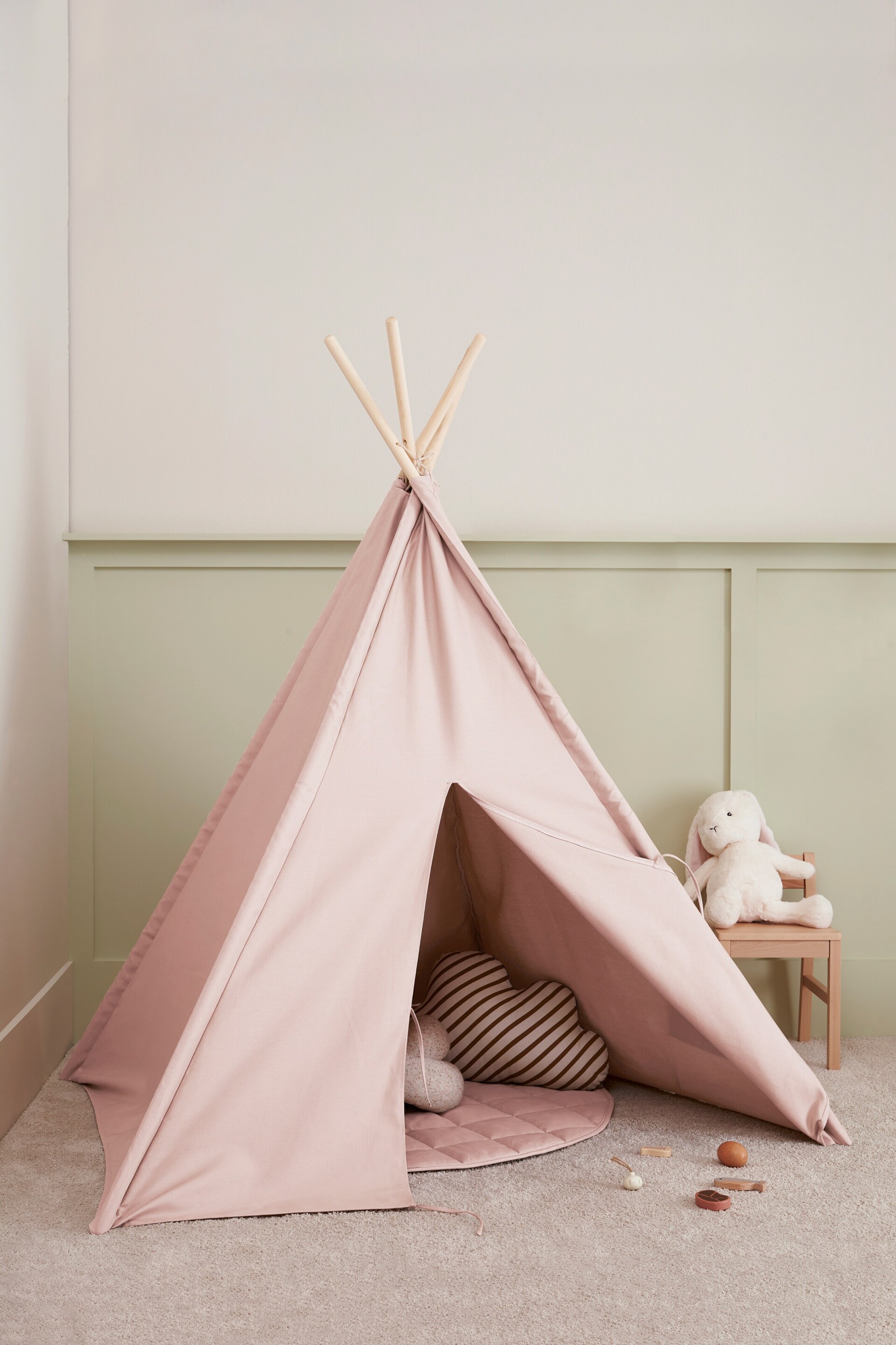 Kids Concept Tipi Zelt hellrosa