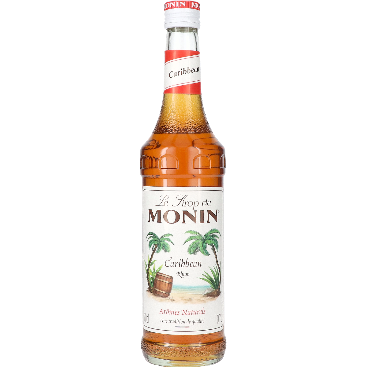 Monin Caribbean Rhum - Caribische Rum Siroop 70 cl
