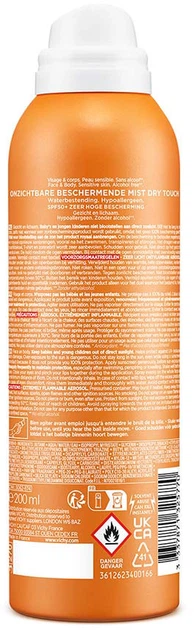 Capital Soleil Brume Hydratante Invisible SPF50 - 200ml