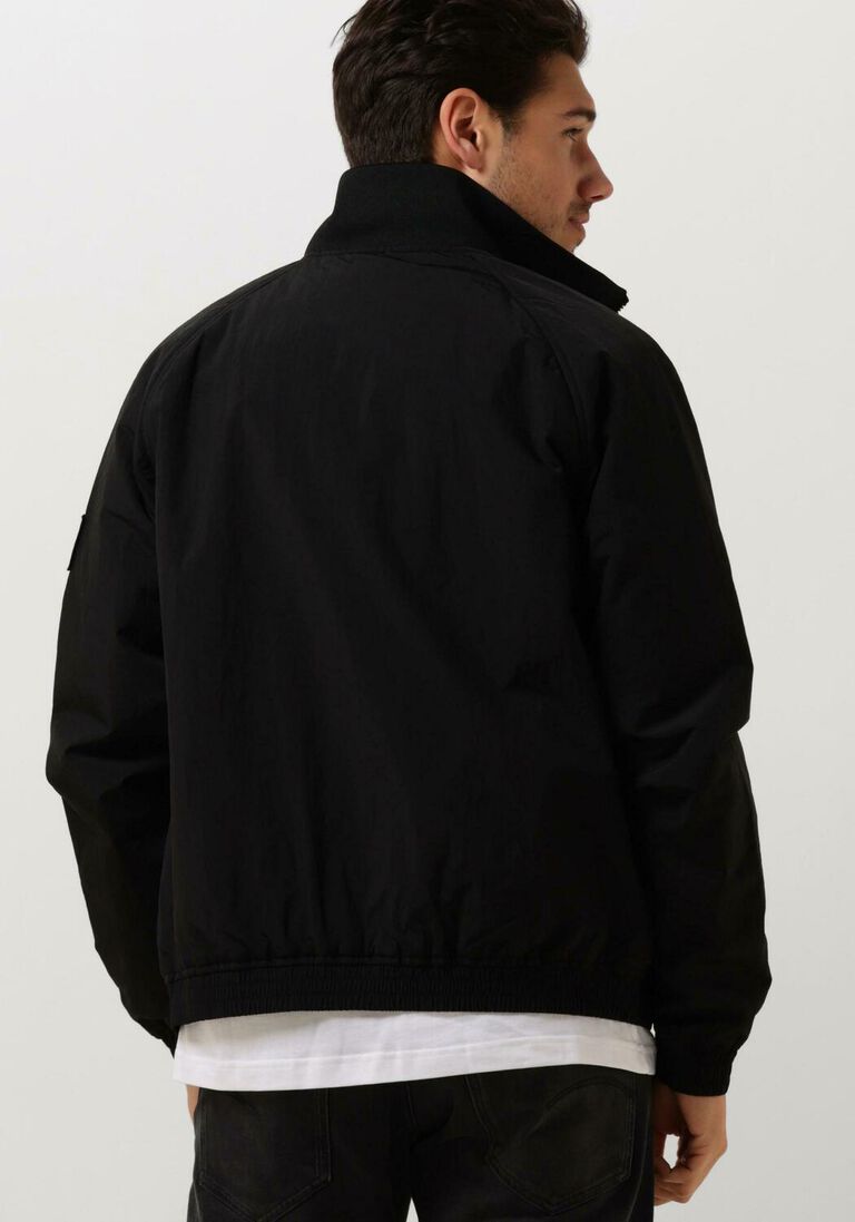 CALVIN KLEIN zwarte calvin klein jack padded harrington