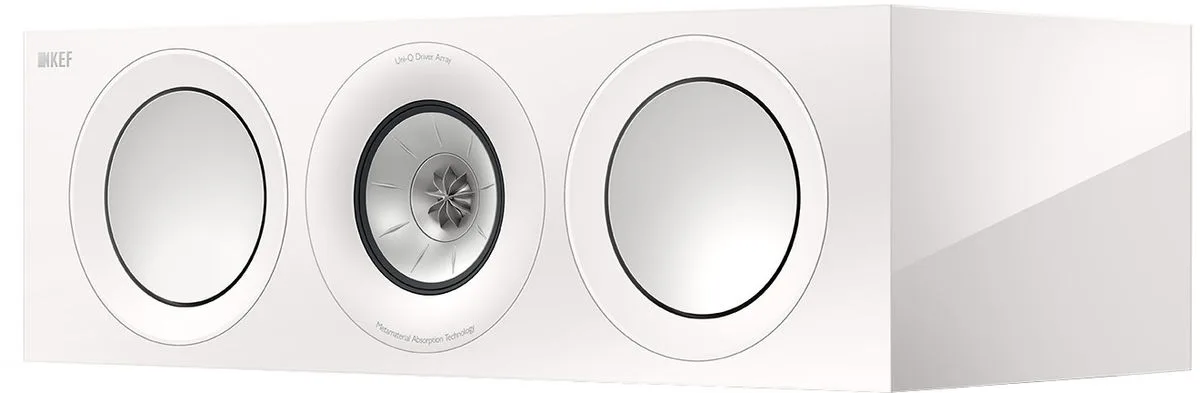 KEF R6 Meta Blanc laqué Enceintes centrales