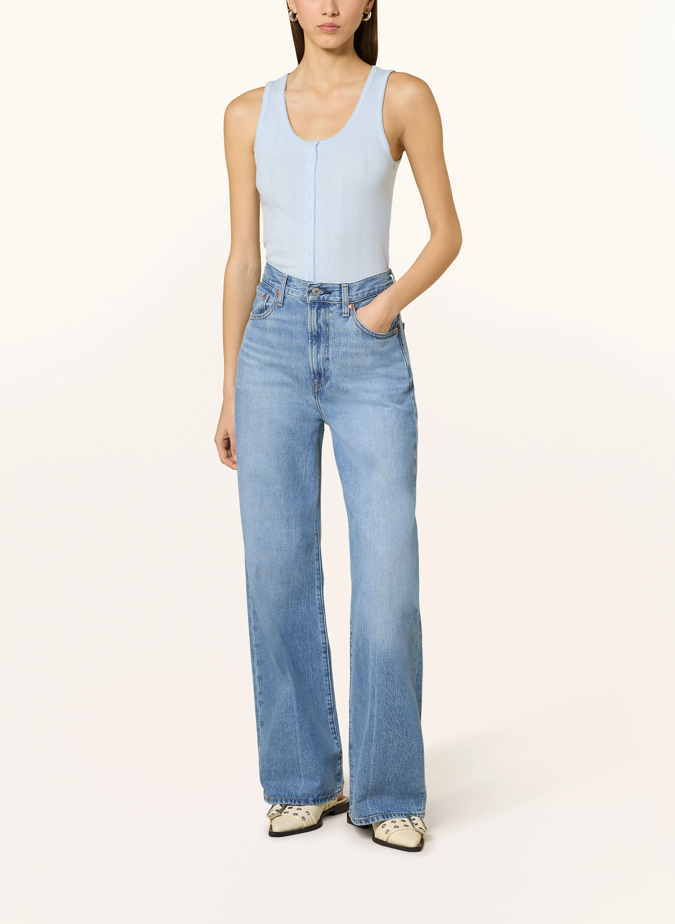 Levi's® Top DRY GOODS mit Rüschen