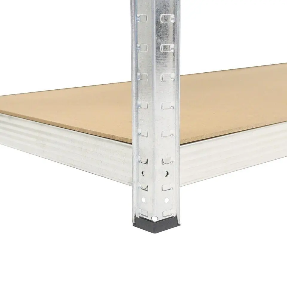 Stellingkast / Magazijnstelling - Zilver - 5 planken
