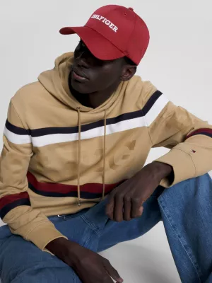 Moletom com capuz Global Stripe Hilfiger Monotype Logo