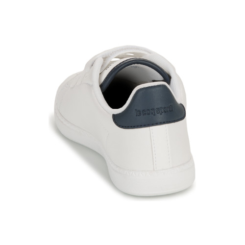 Le Coq Sportif - COURTSET_2 KIDS - Blanc / Marine