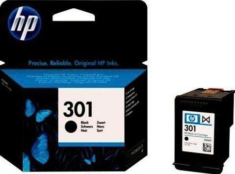 HP - 301 Cartridge - Zwart - Tot 190 Pagina's