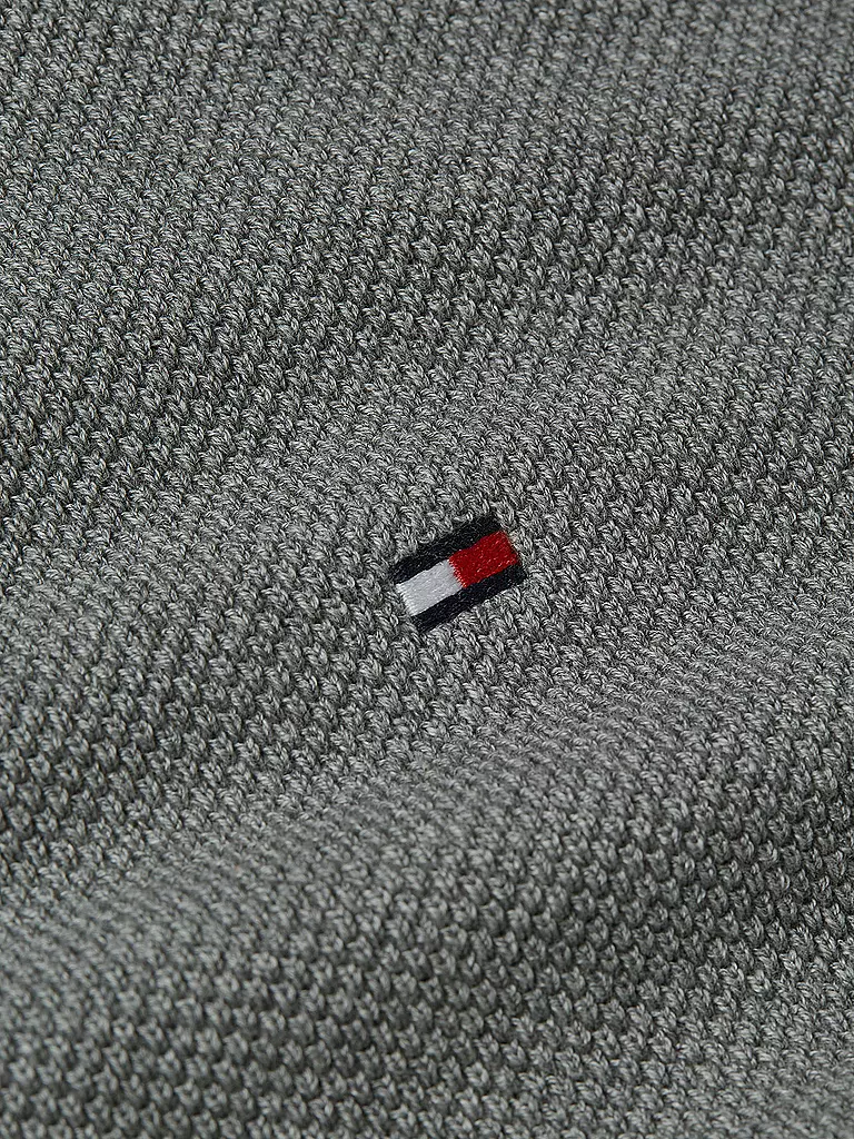 TOMMY HILFIGER Pullover hellgrau
