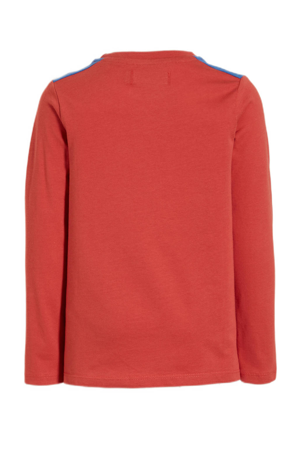 Orange Stars longsleeve Nikai met printopdruk rood