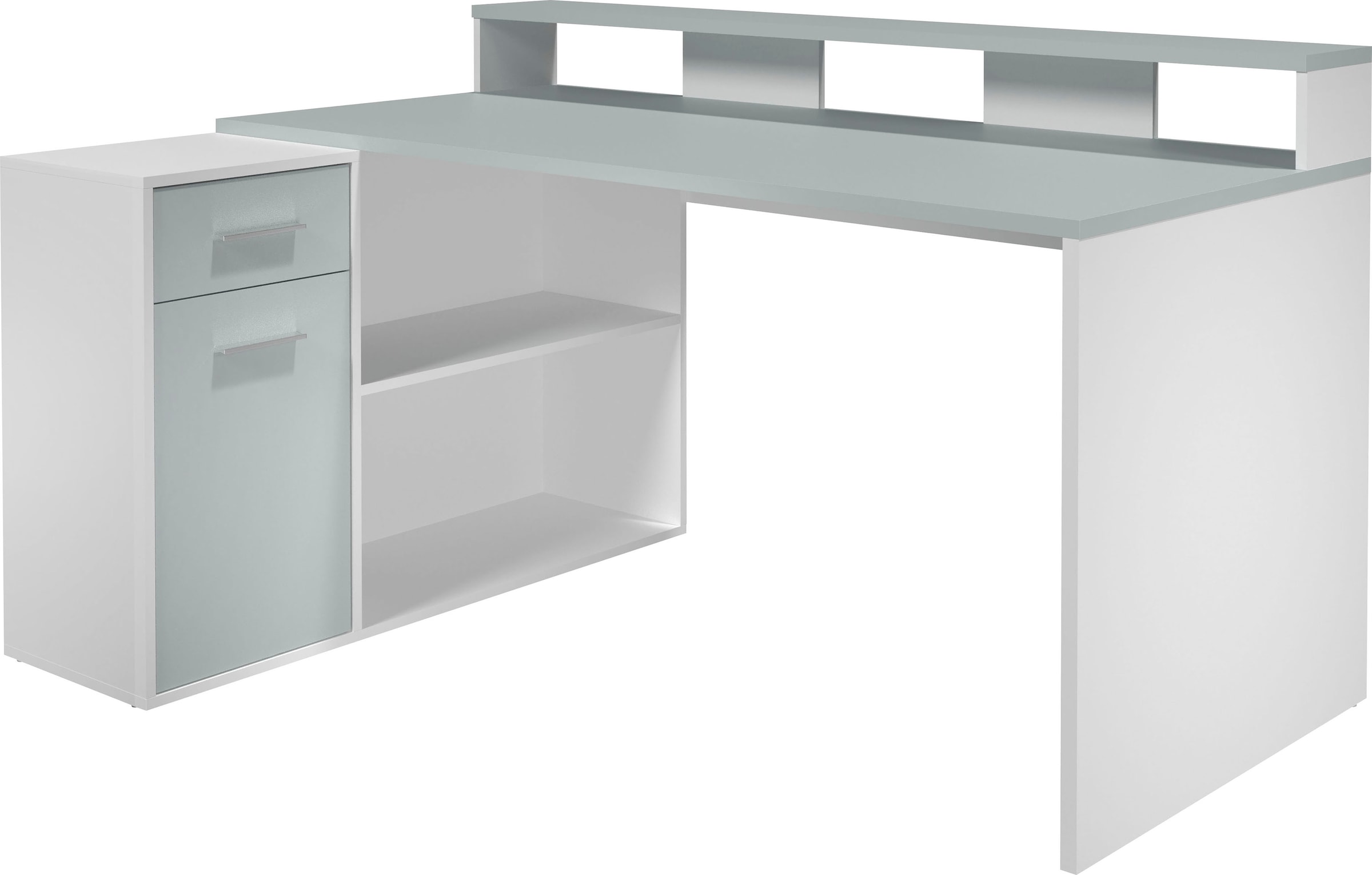 INOSIGN Schreibtisch »Chester« 2 Stk. tlg. Gamingtisch mit Lowboard - Arbeitstisch Masse (B/T/H) 160/115/92 cm