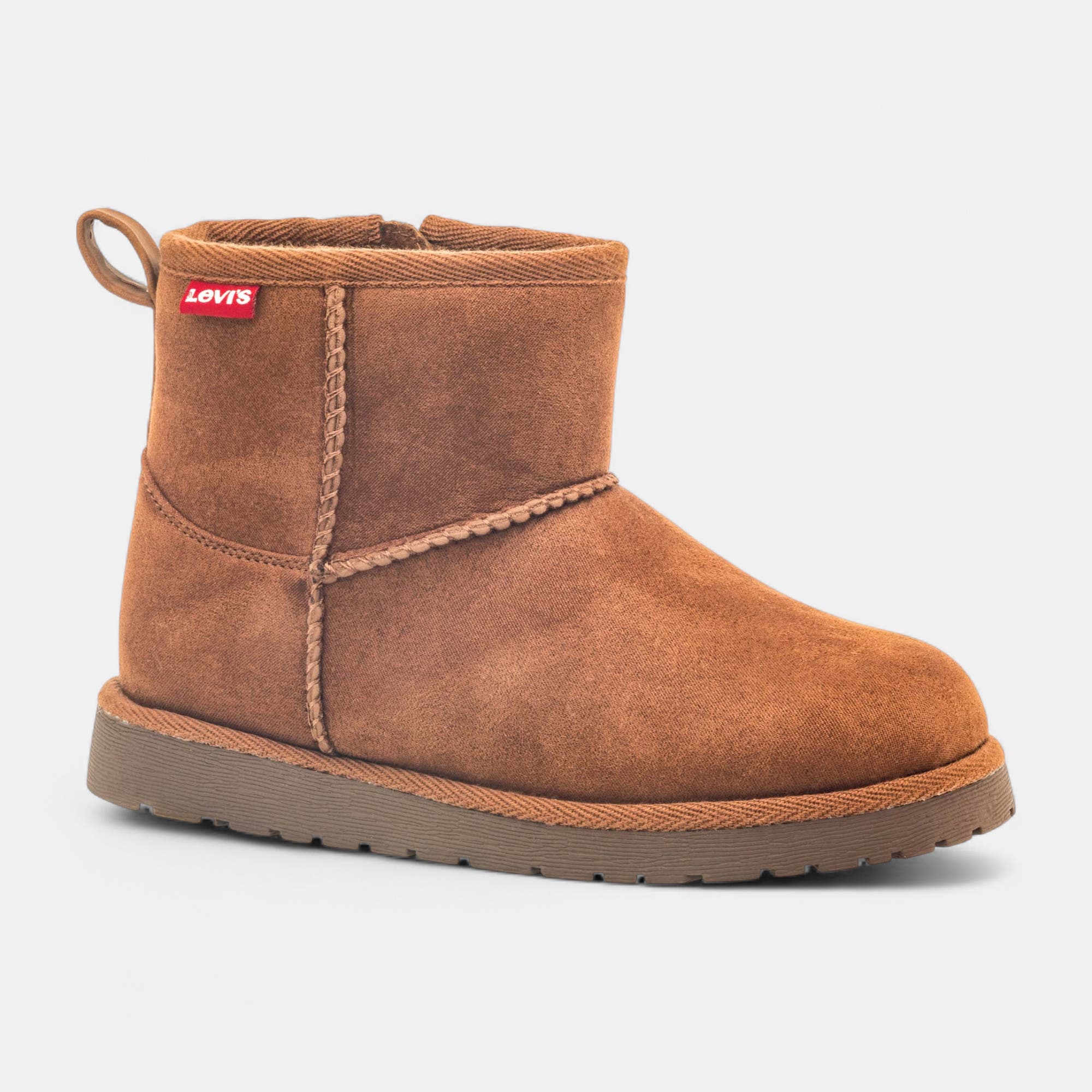 Bottines Fille cognac