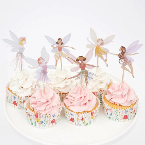 Meri meri cupcake set feeën - pastel