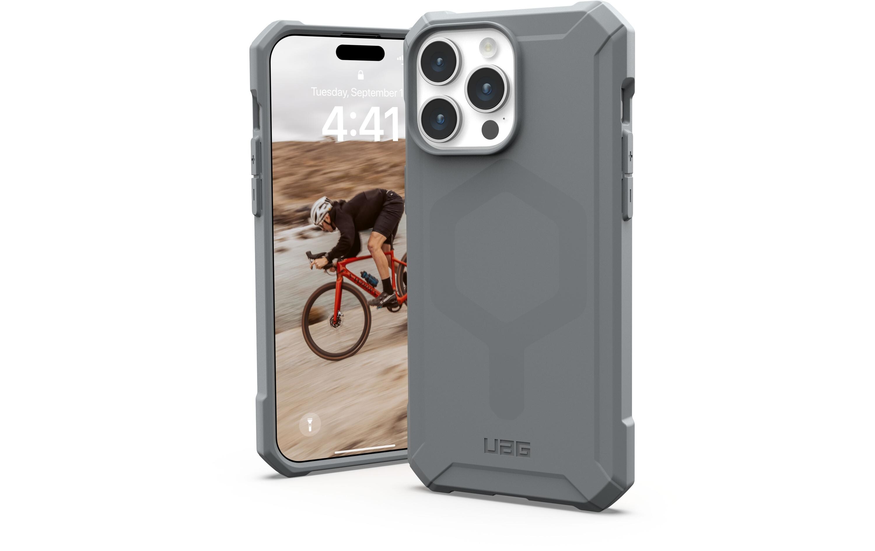 Back Cover Essential Armor iPhone 15 Pro Max SilverSchutzhülle für das Apple iPhone 15 Pro Max