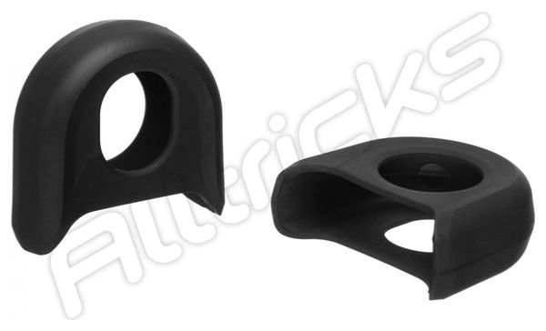 Protège Manivelle Rotor KAPIC Carbon Bumper Noir