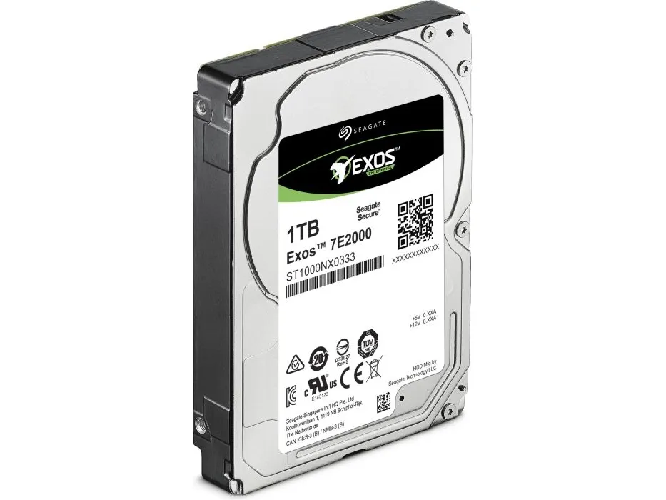 Seagate Exos 7E2000 ST1000NX0313 - Harddisk - 1 TB - intern - 2.5