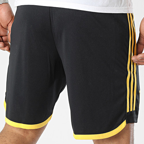 Short Jogging A Bandes Juventus HR8254 Noir