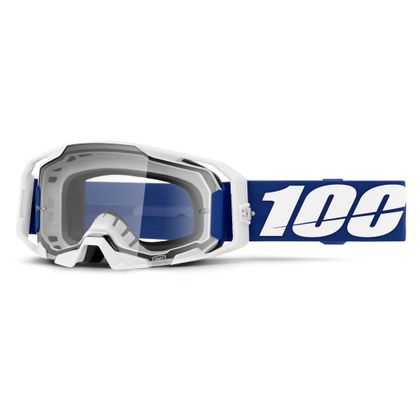 Masque cross 100% ARMATIC - Ecran Clair 2025 - Bleu