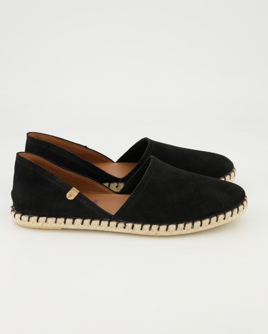 Verbenas Carmen Serraje Espadrilles in Schwarz
