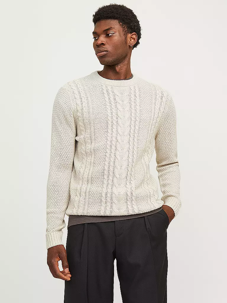 JACK & JONES Pullover JJCRAIG beige