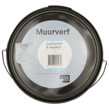KARWEI muurverf badkamer & keuken wit 2,5 liter