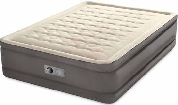 Intex Truaire II luchtmatras voor tweepersoonsbed, met ingebouwde elektrische pomp, 152 x 203 x 51 cm, 64040