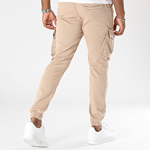 Pantalon Cargo Beige