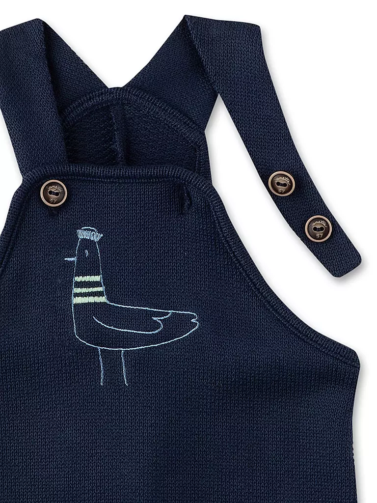 SANETTA Baby Latzhose dunkelblau