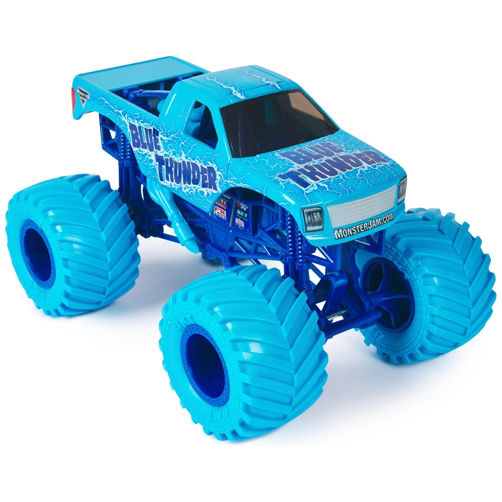 Monster Jam 1:24 Die-Cast Blue Thunder Monster Truck