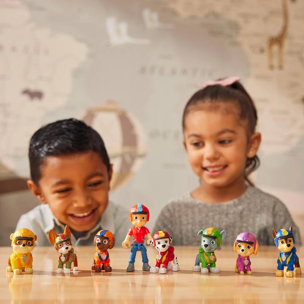 PAT'PATROUILLE - MULTIPACK FIGURINES JUNGLE PUPS