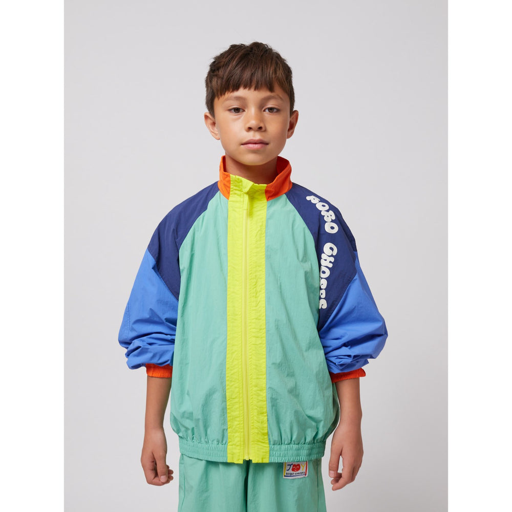 Køb Bobo Choses Multicolor Wavy Bobo Choses Farve Block Tracksuit Jakke