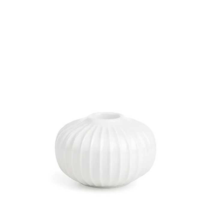 Kähler Design - Hammershøi Kerzenständer, Ø 8,5 x H 4,5 cm, weiss