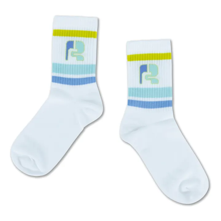 Repose AMS Chaussettes Logo | Blanc