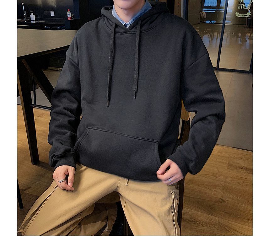Ninine - Effen hoodie met trekkoord