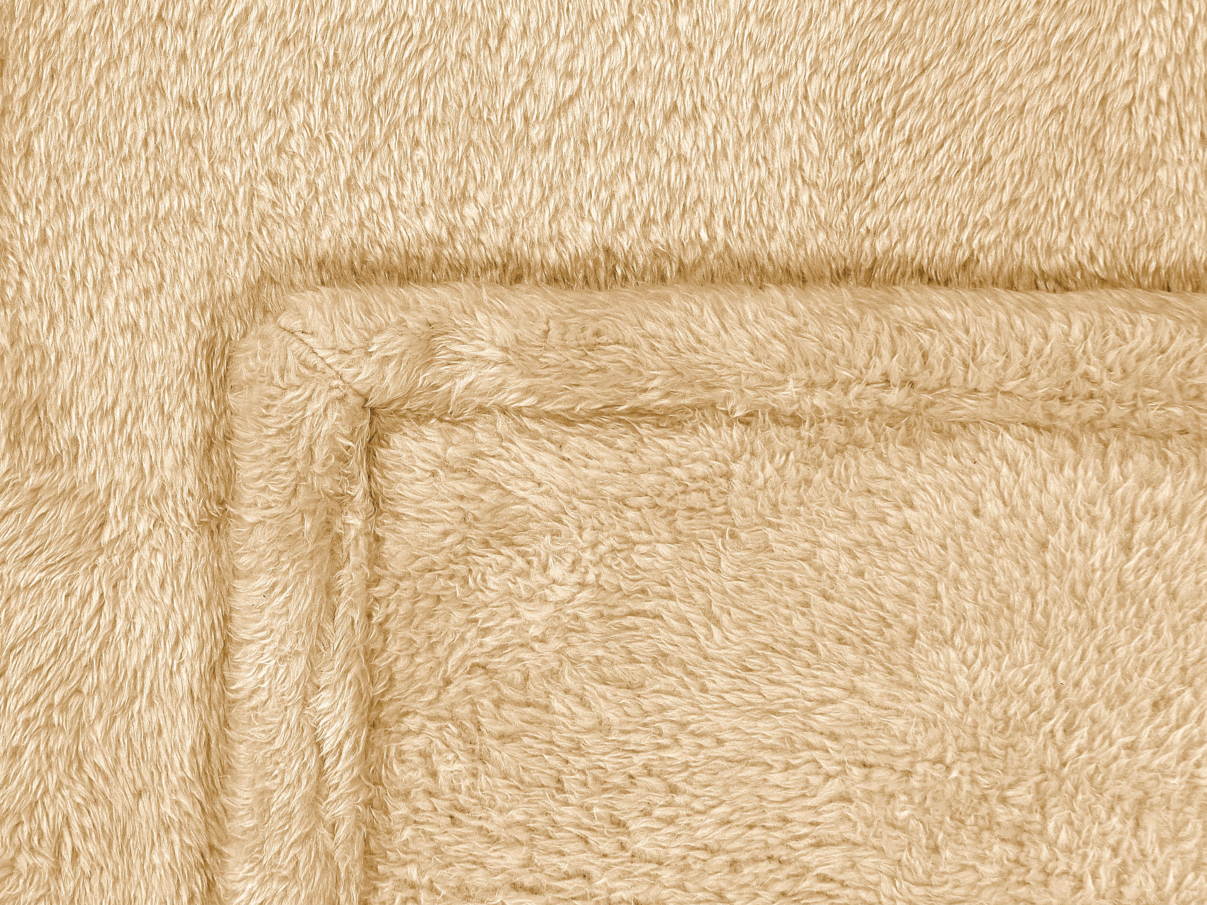 Plaid NAMDU 125 x 150 cm Zandbeige