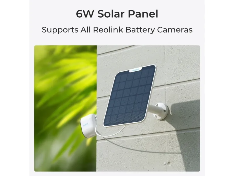 Reolink Go Series G450   Solar Panel 2, IP-sikkerhedskamera, Udendørs, Kabel & trådløs, Google Assistant, Ekstern, Loft/væg