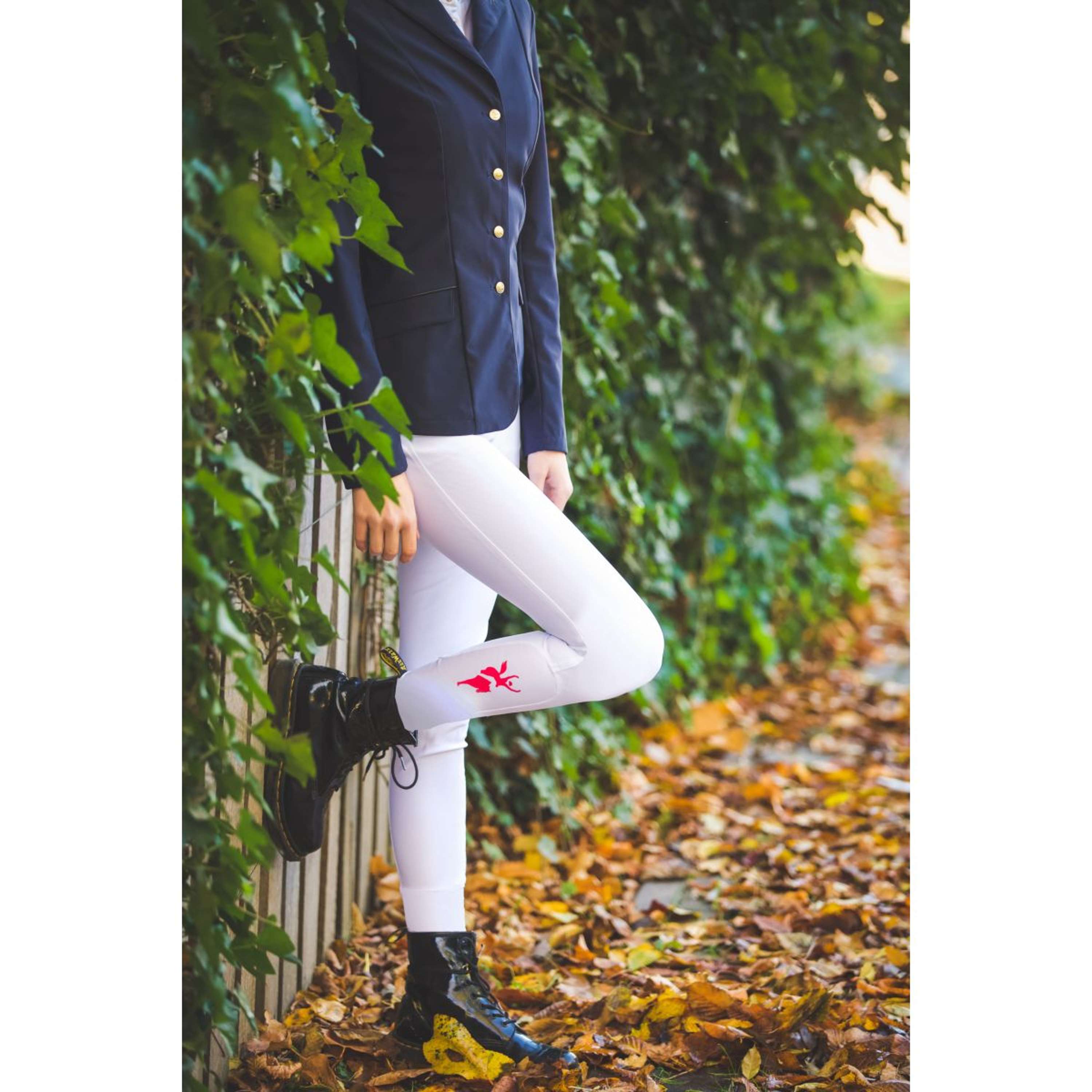 Covalliero Rijbroek Janne x PinkRibbon White Pearl