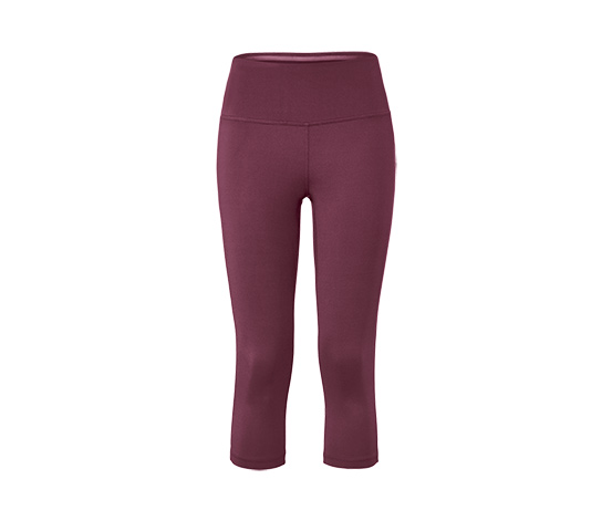 3/4-Sporttight, pflaume