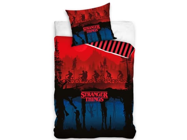 Stranger Things Sengetøj 140x200 cm - 100 procent bomuld Design 2