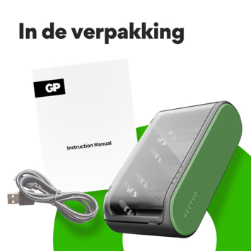 GP Batterijlader B631 Universeel