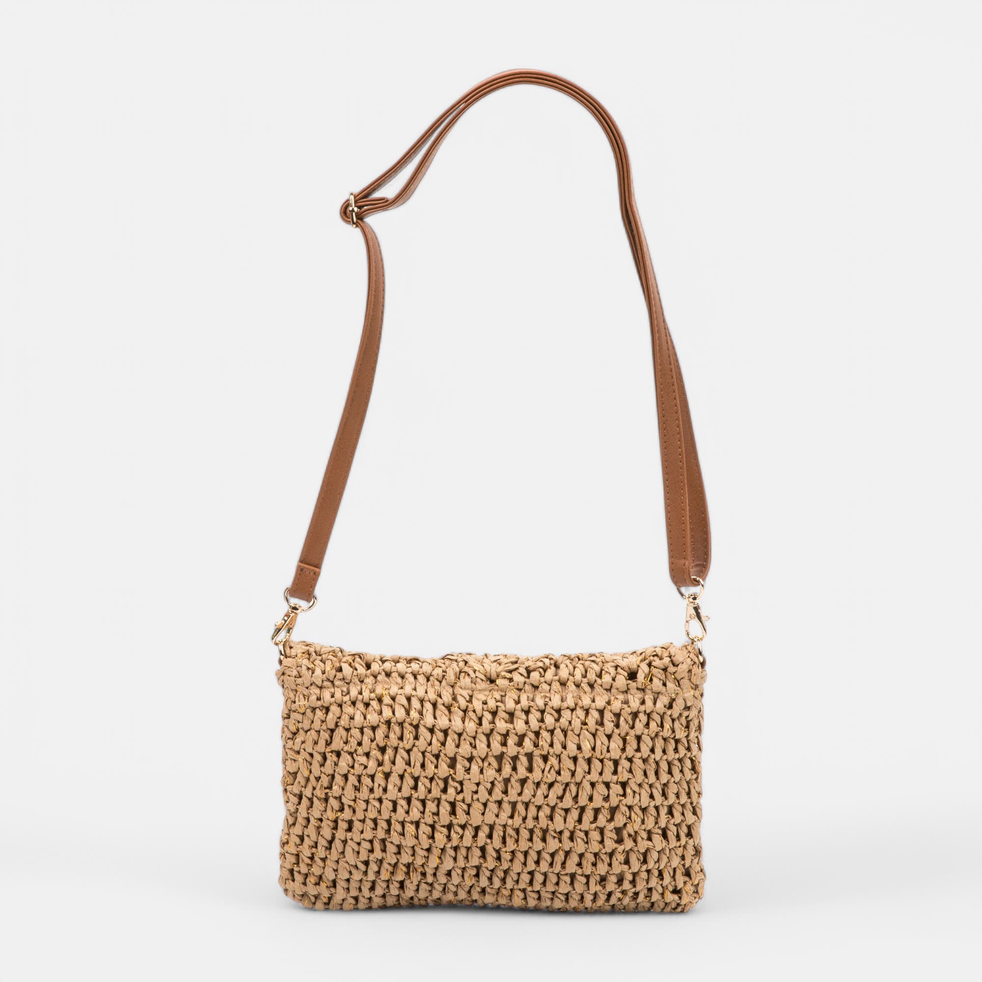 Sac bandoulière cognac
