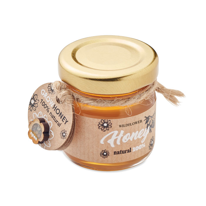 GiftRetail MO6439 - BUMLE Miel de fleurs sauvages 50 gr
