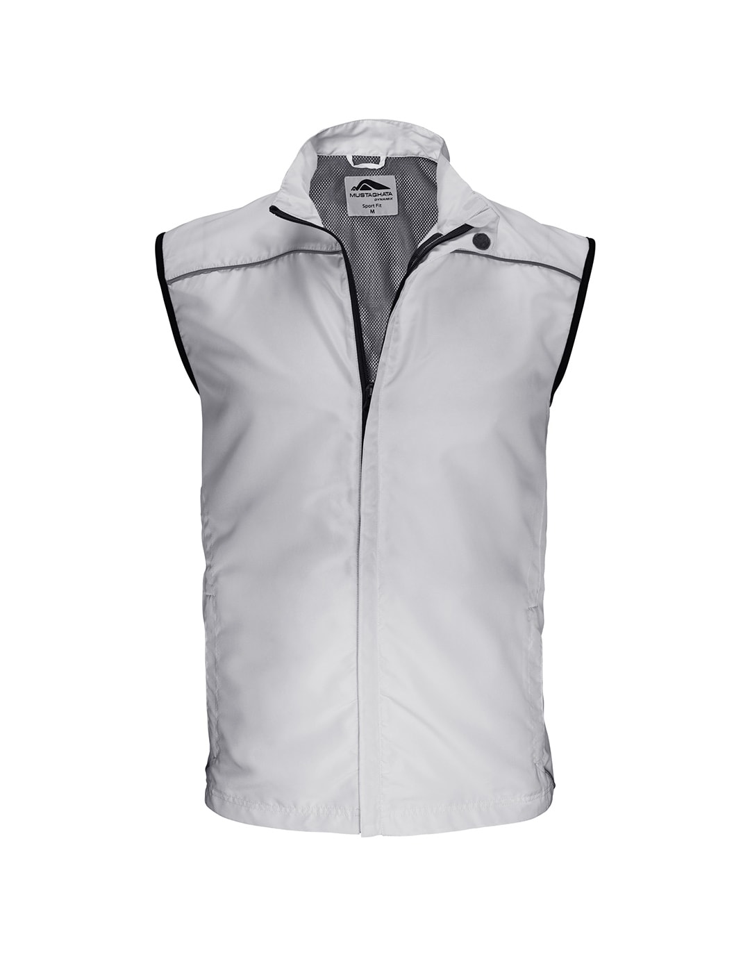 Mustaghata DYNAMIX - Gilet Coupe-Vent Respirant Unisexe pour Course